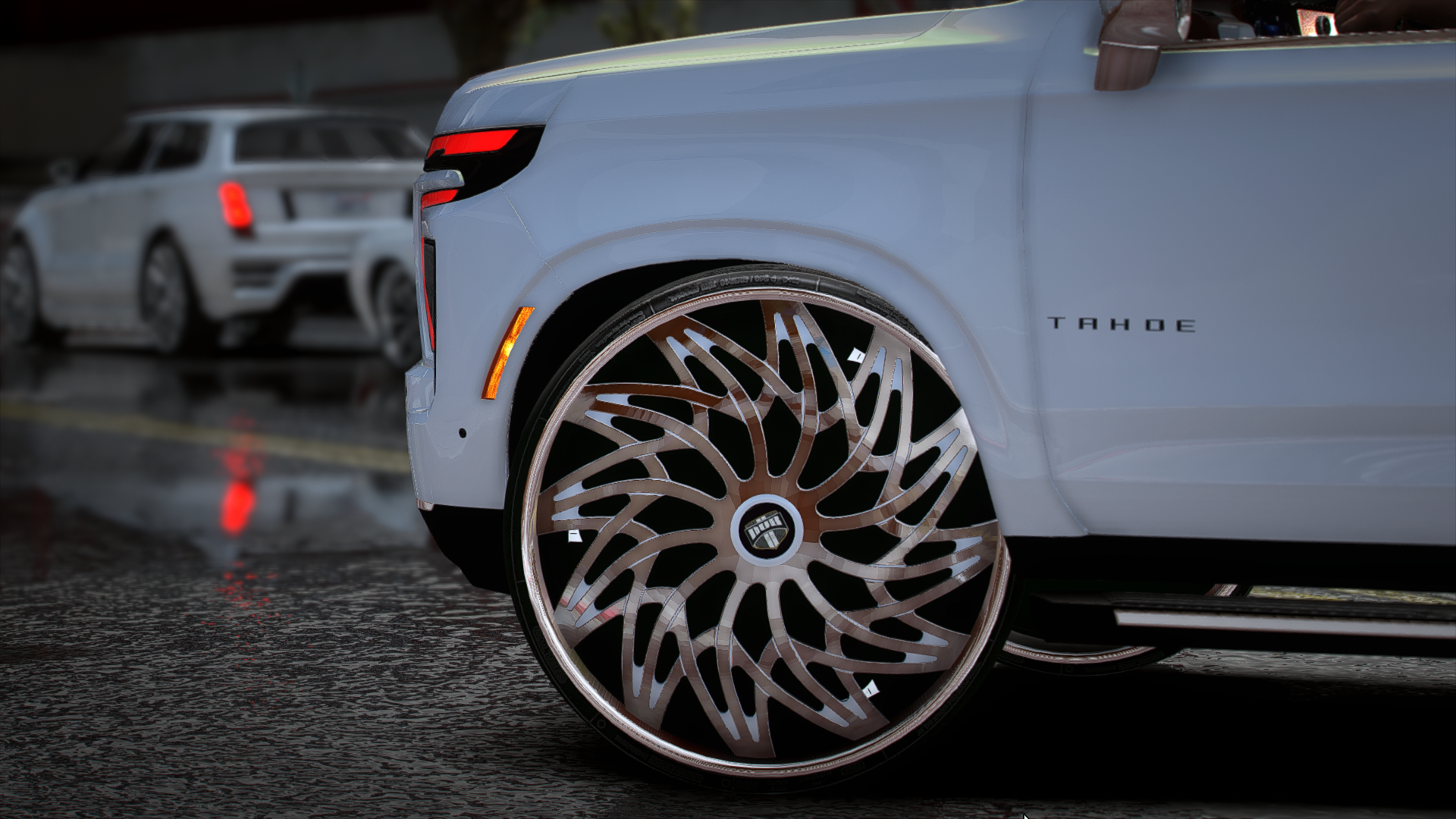 25 Tahoe on DUB floaters