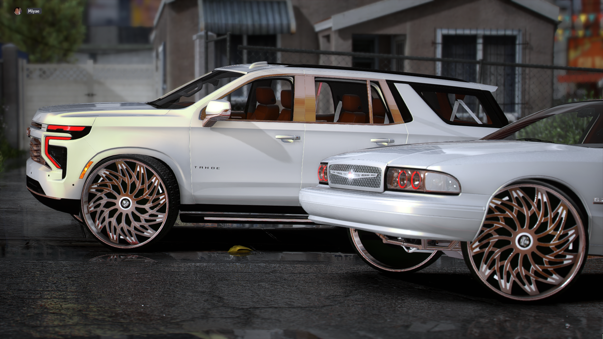 25 Tahoe on DUB floaters