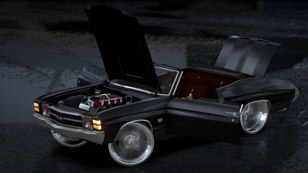 1971 Chevelle Vert on Daytons