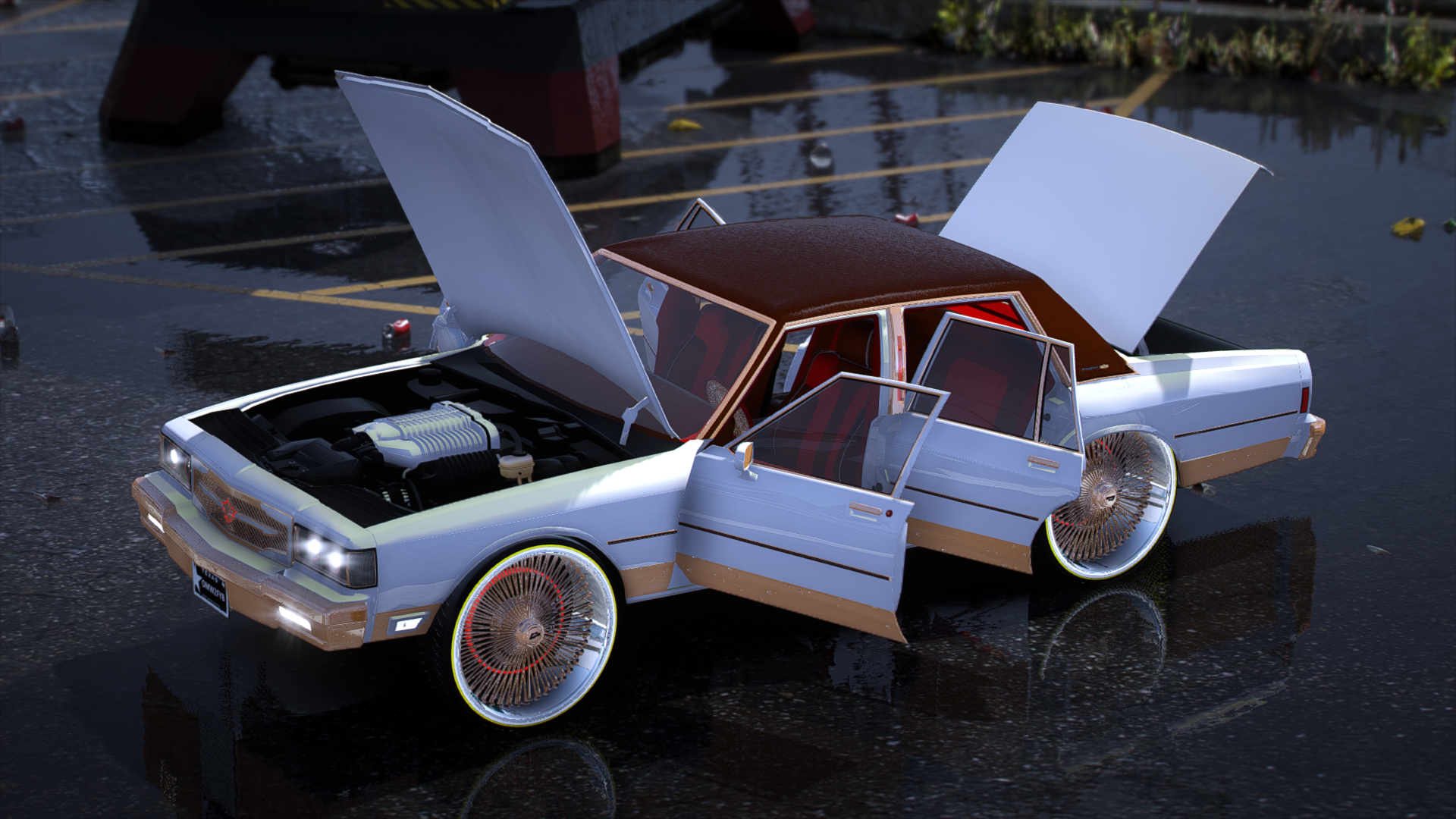 90 brougham on spokes