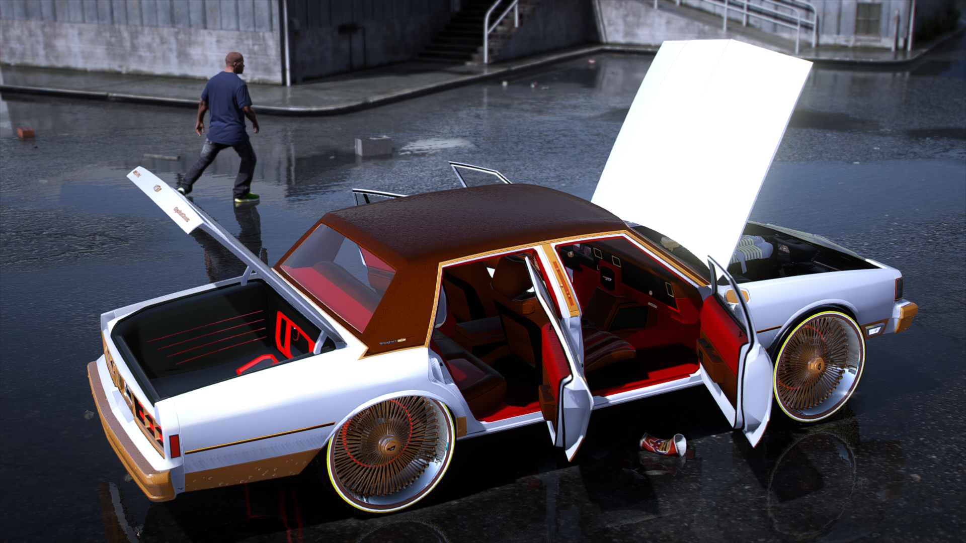 90 brougham on spokes