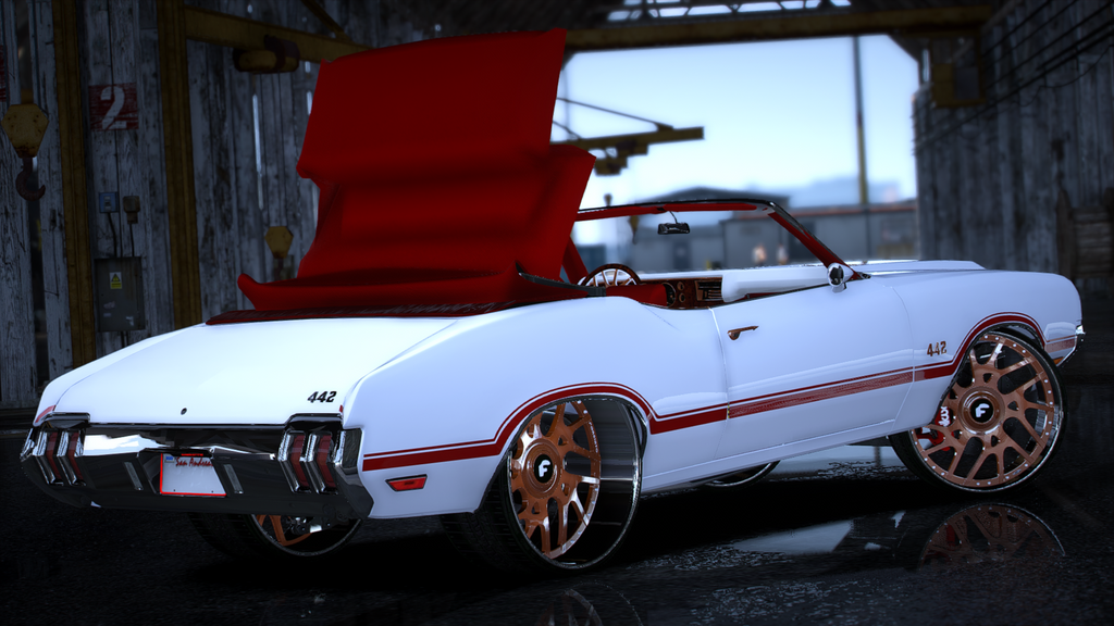 1970 442 Cutlass Vert