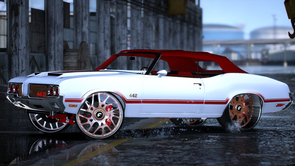 1970 442 Cutlass Vert