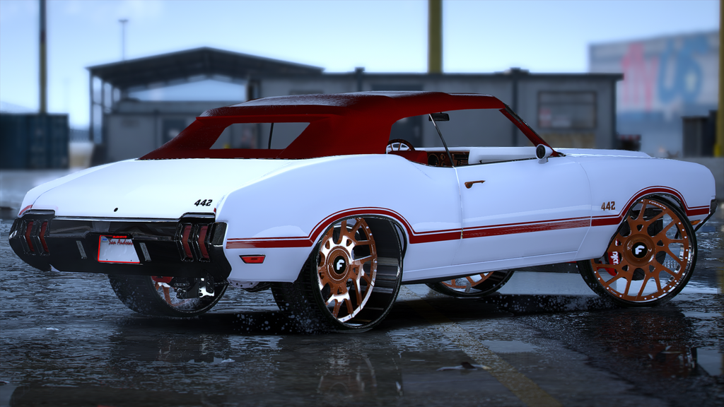 1970 442 Cutlass Vert