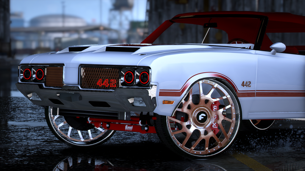 1970 442 Cutlass Vert