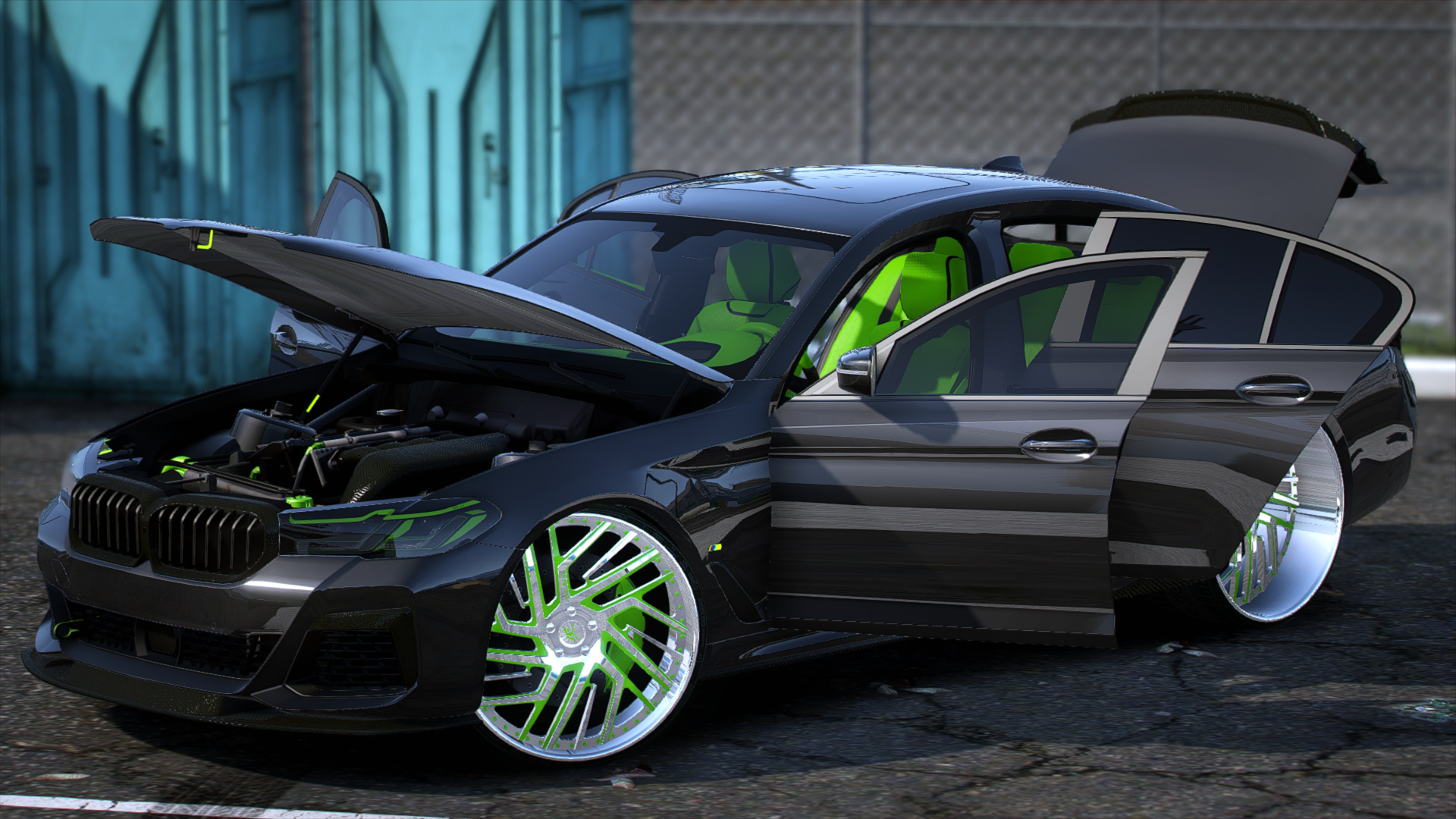 2017 Debadged BMW 550i