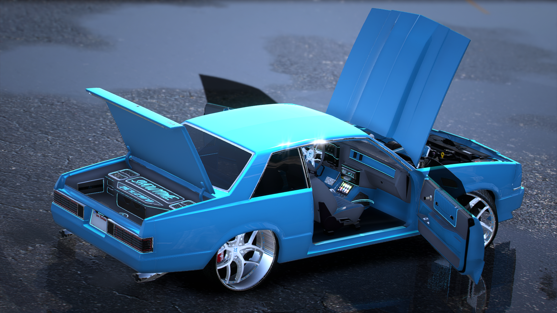 1981 Showtime Malibu on Rucci ZaZa