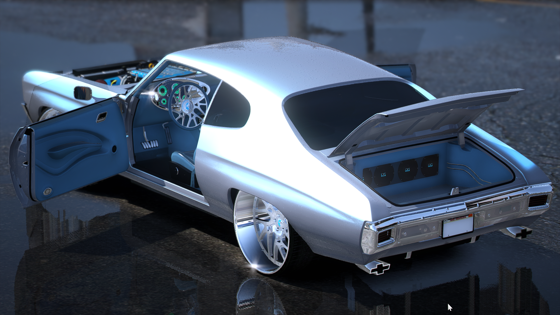 1970 Gear Shifters Chevelle