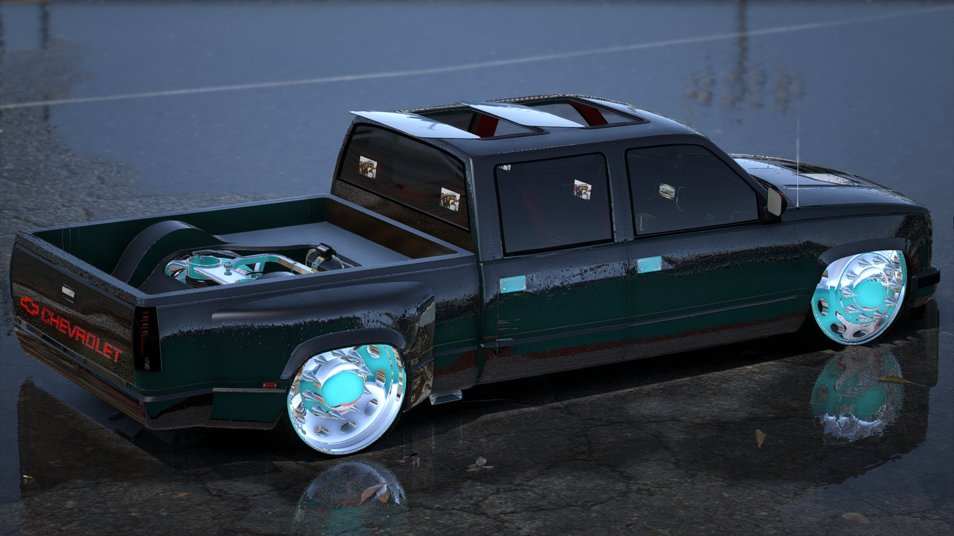 1996 Slmd Chevy OBS Dually