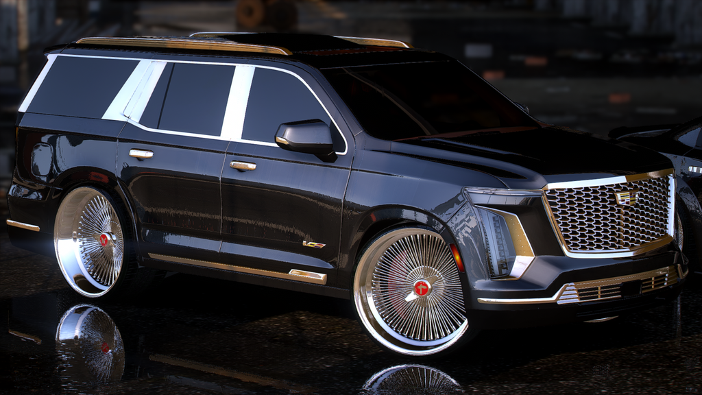 25 Escalade on Daytons