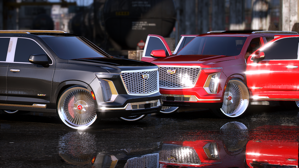 25 Escalade on Daytons