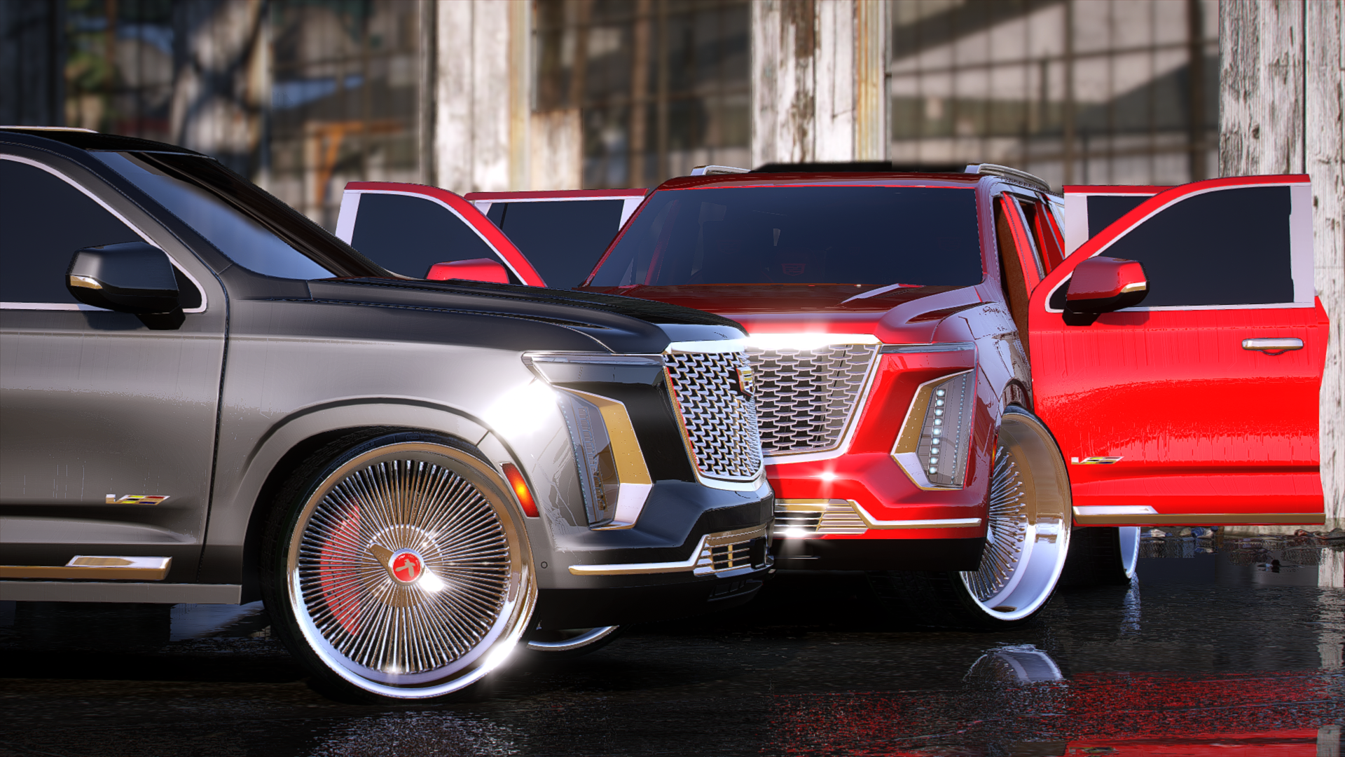 25 Escalade on Daytons