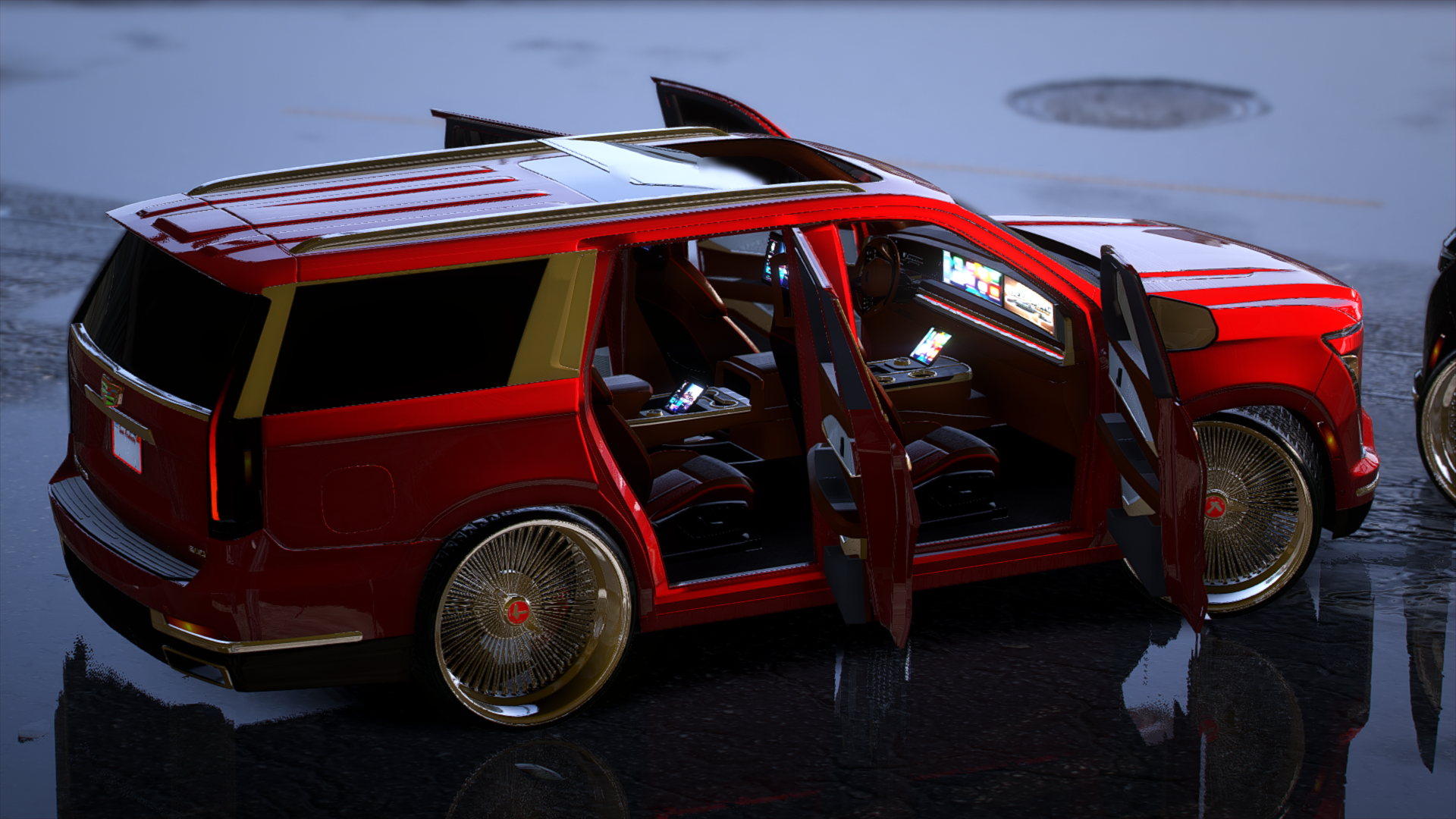 25 Escalade on Daytons