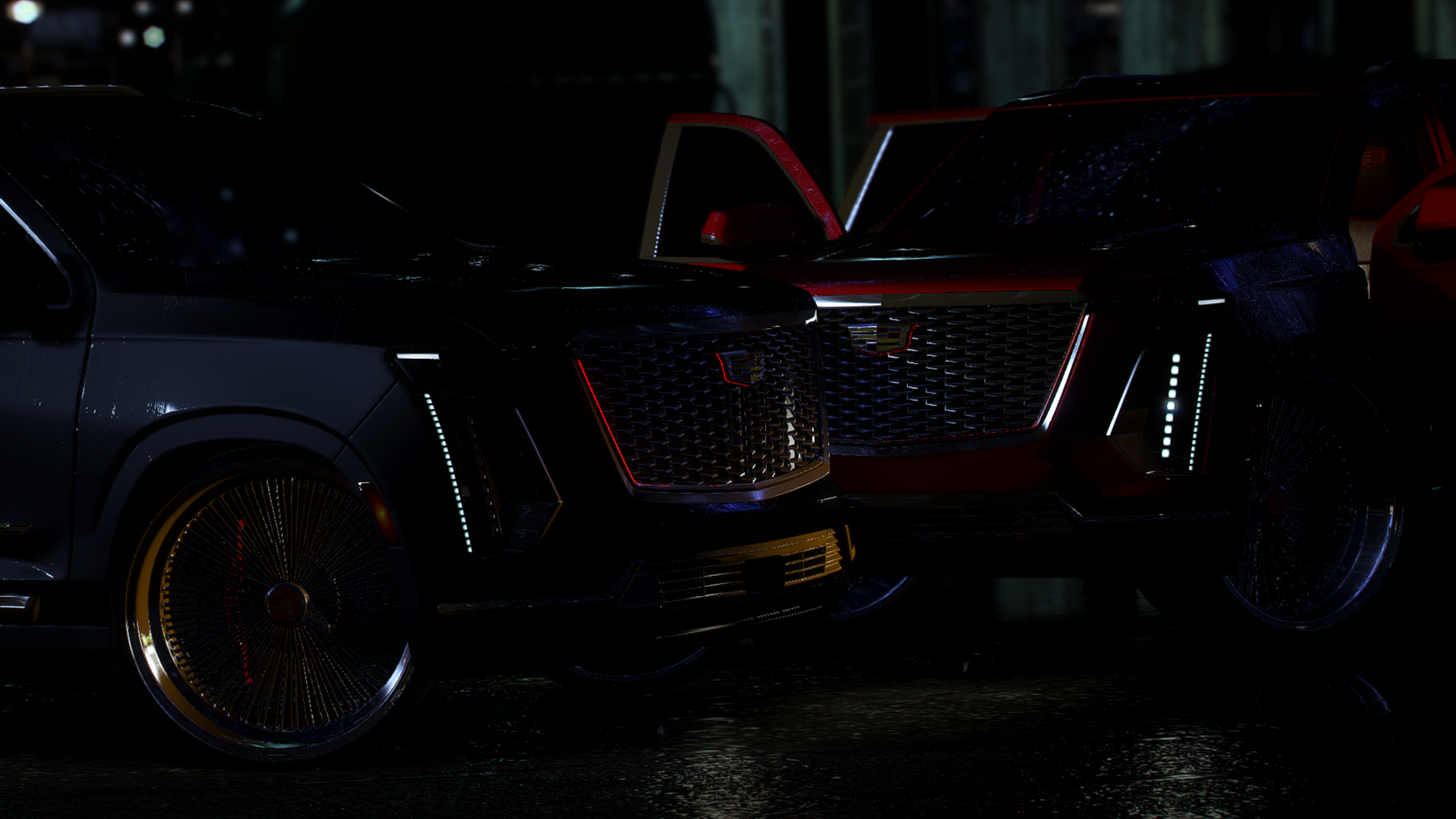 25 Escalade on Daytons