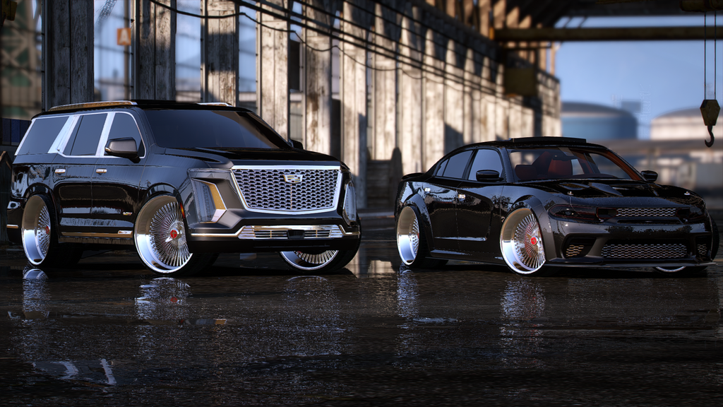 25 Escalade on Daytons