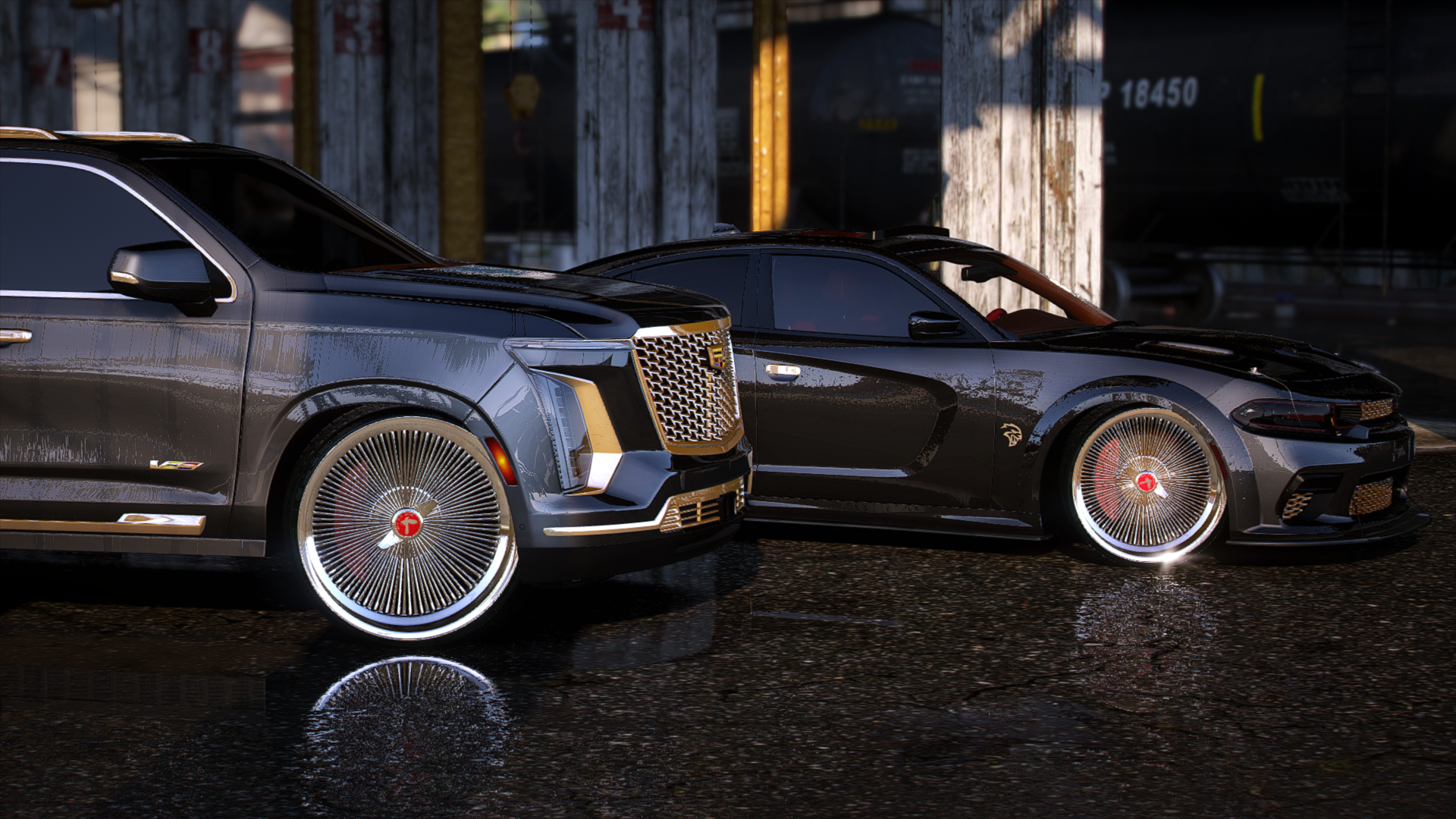 25 Escalade on Daytons