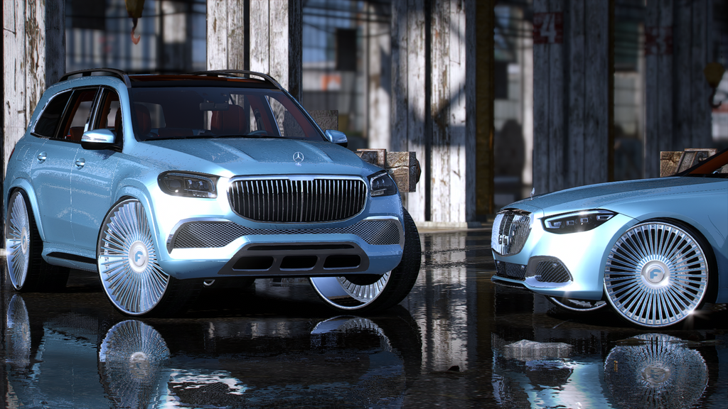 2023 Maybach GLS 600 with the bounce