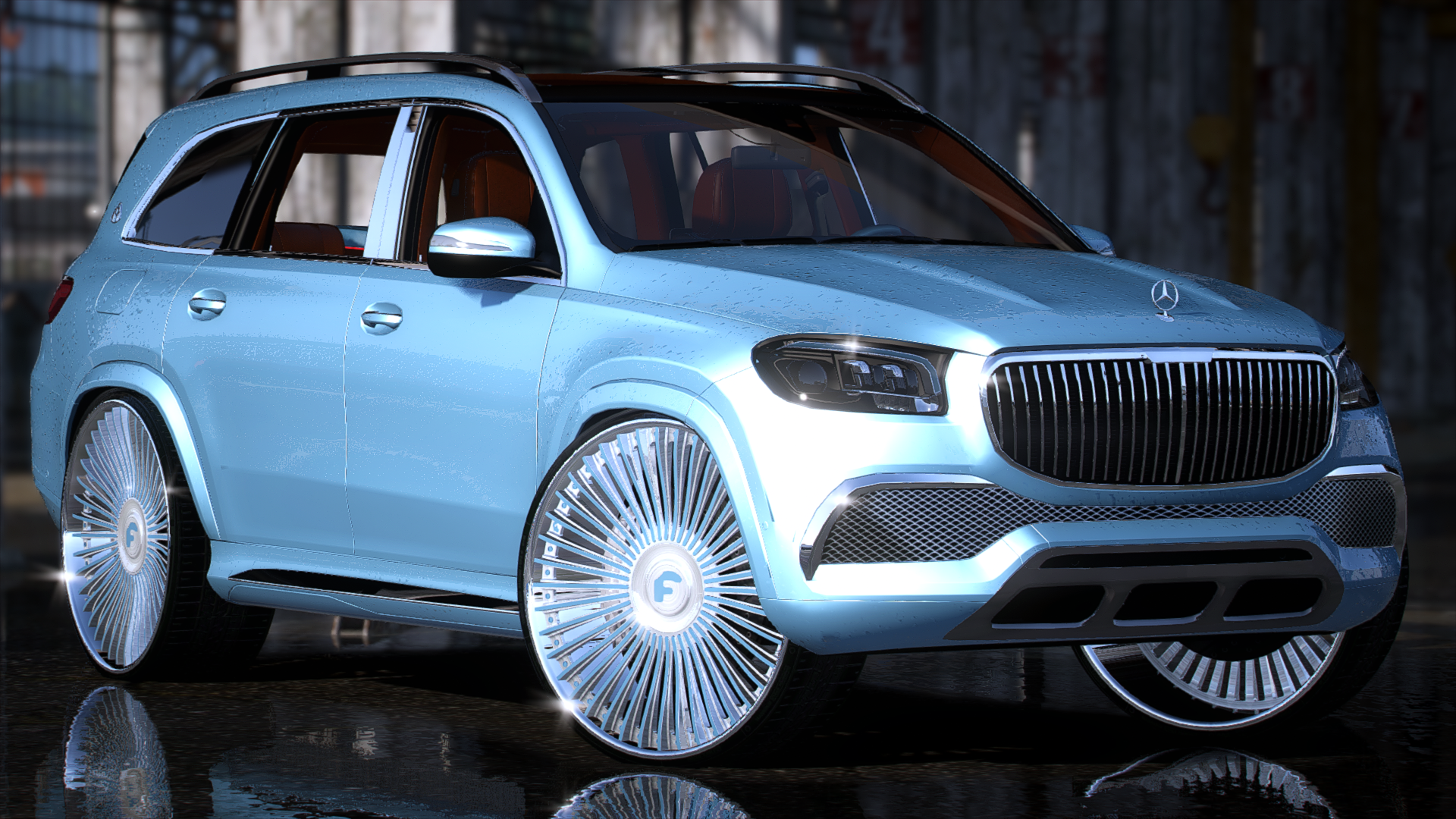2023 Maybach GLS 600 with the bounce