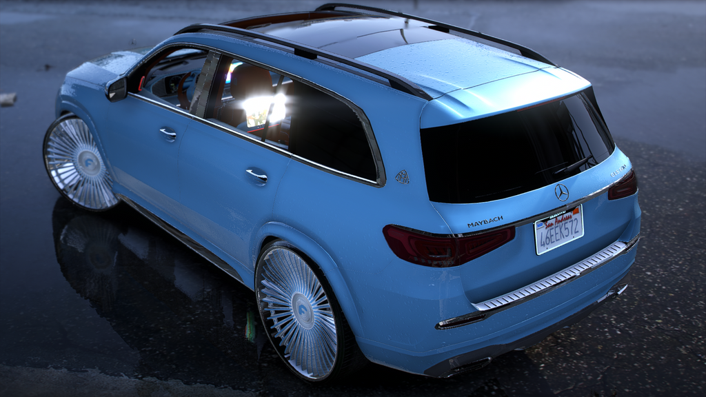 2023 Maybach GLS 600 with the bounce
