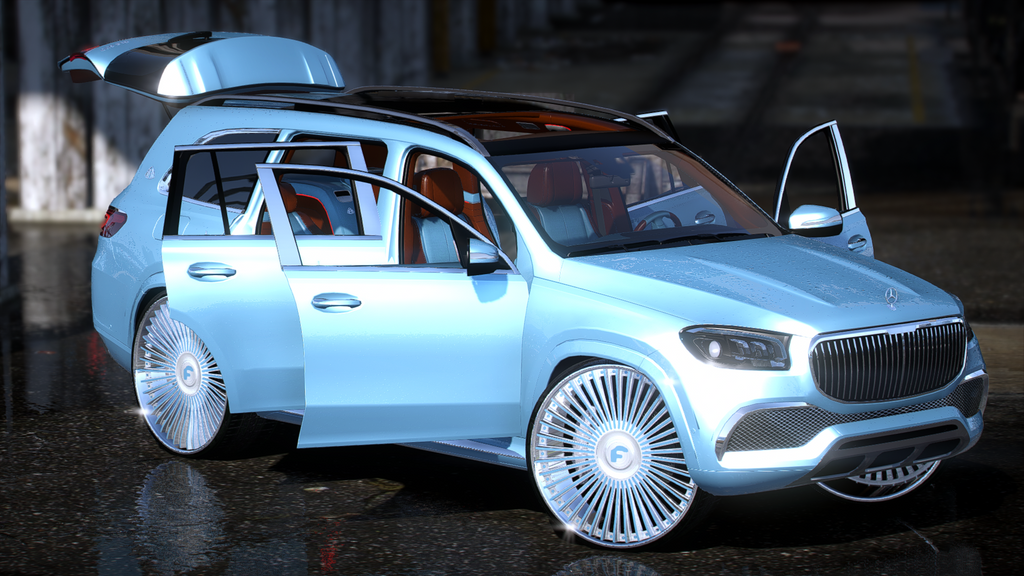 2023 Maybach GLS 600 with the bounce