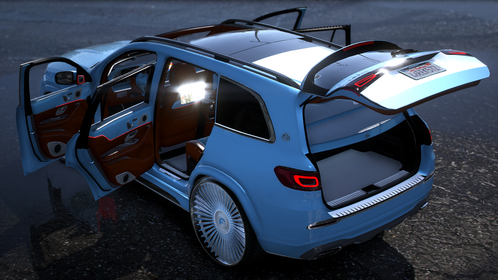 2023 Maybach GLS 600 with the bounce