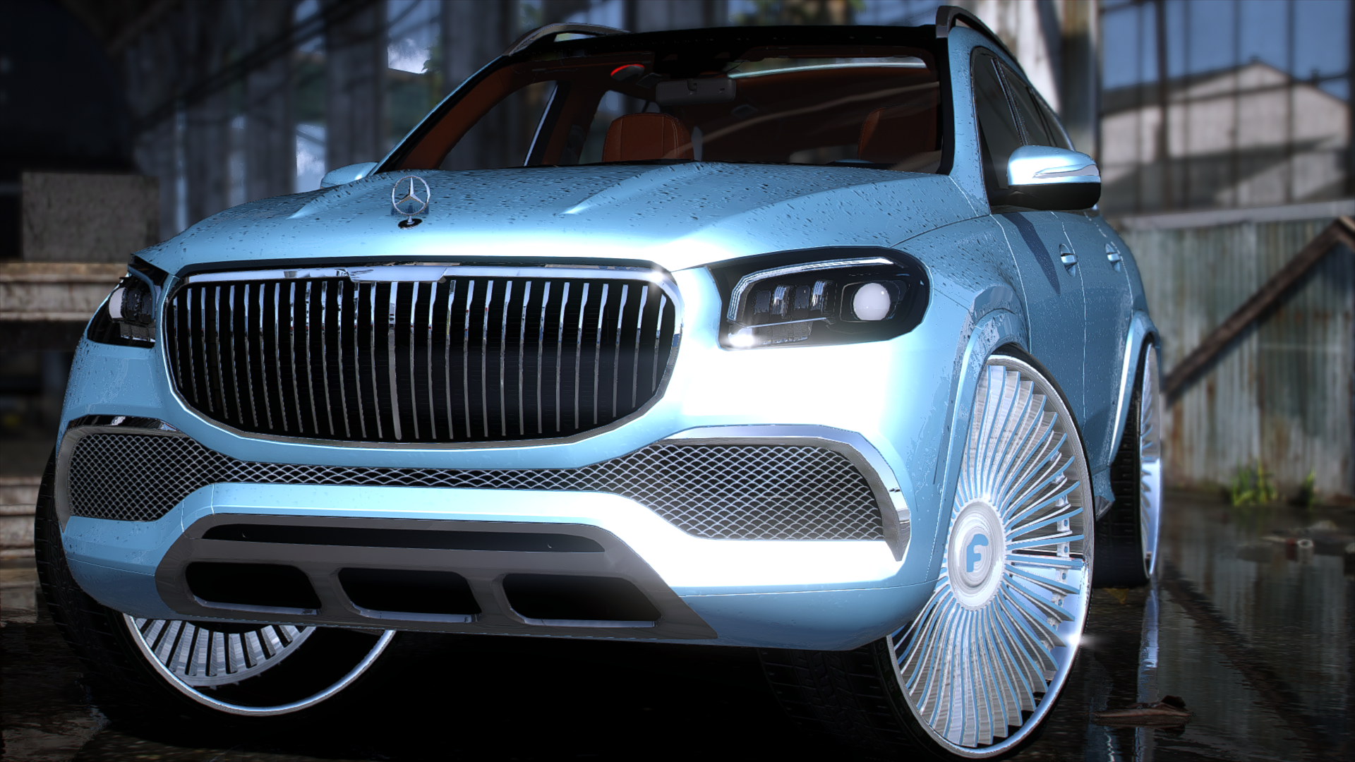 2023 Maybach GLS 600 with the bounce