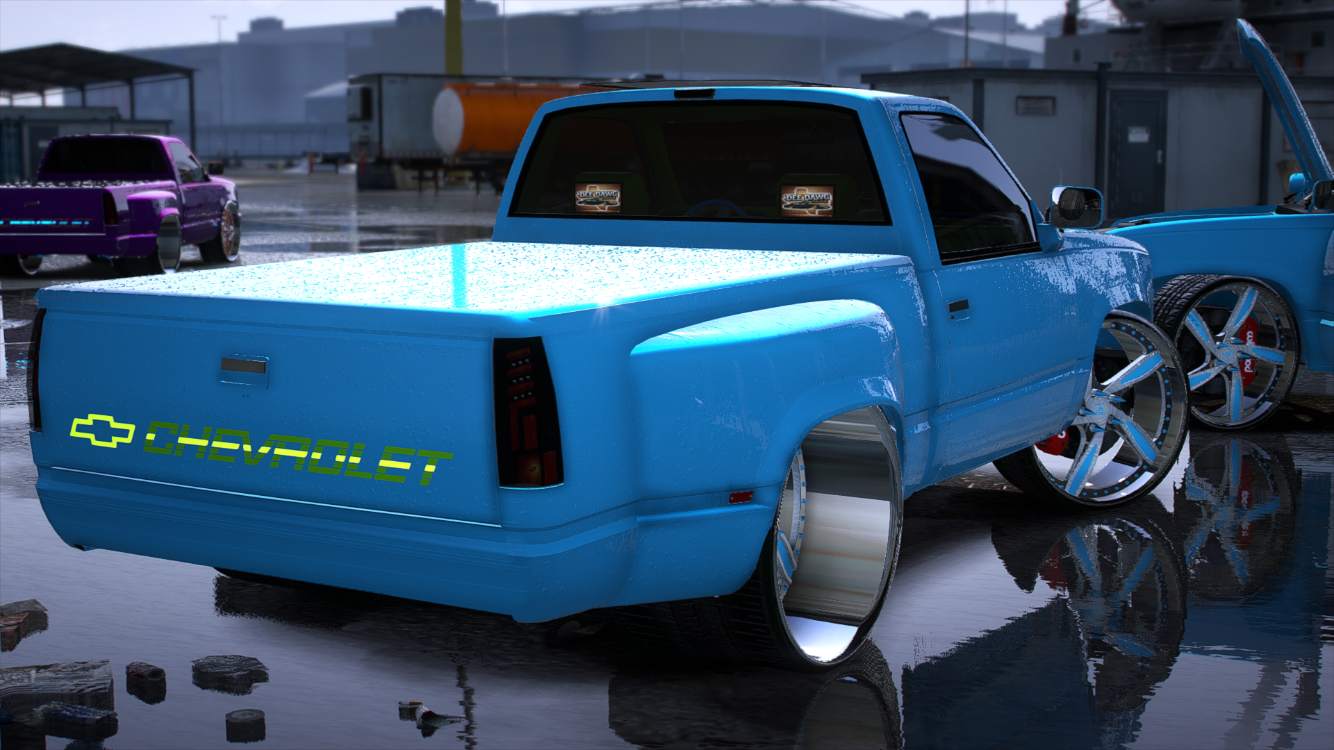 1994 BabyDually Silverado on CF MOB