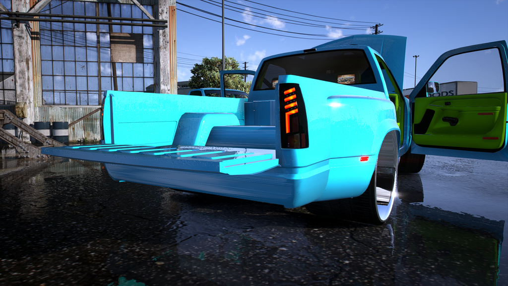 1994 BabyDually Silverado on CF MOB