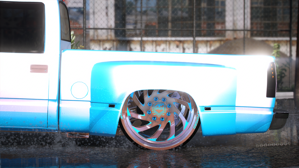 94 Bagged OBS Dually w/Trailer