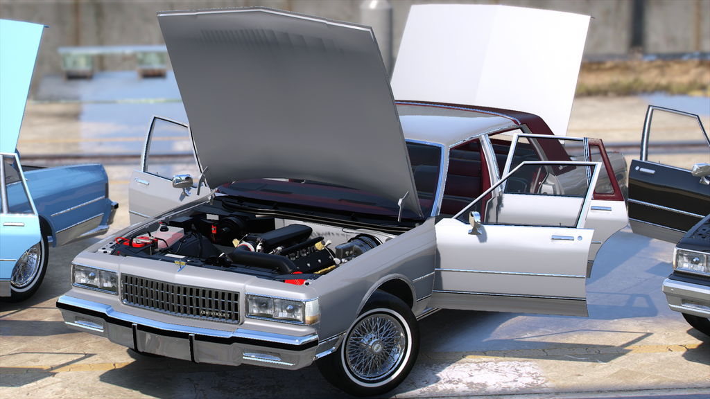 1989 Box Chevy Brougham QuarterTop