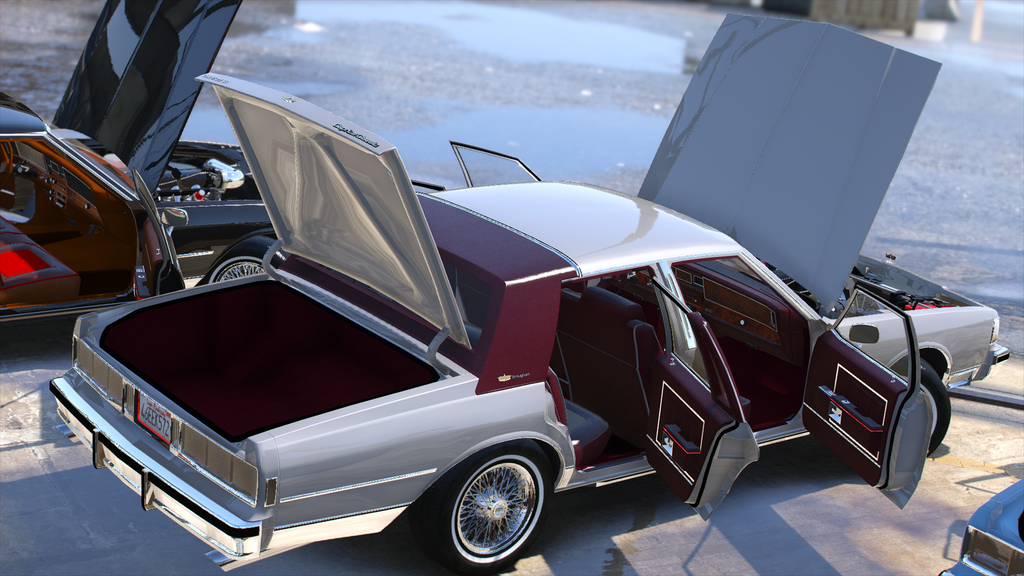 1989 Box Chevy Brougham QuarterTop