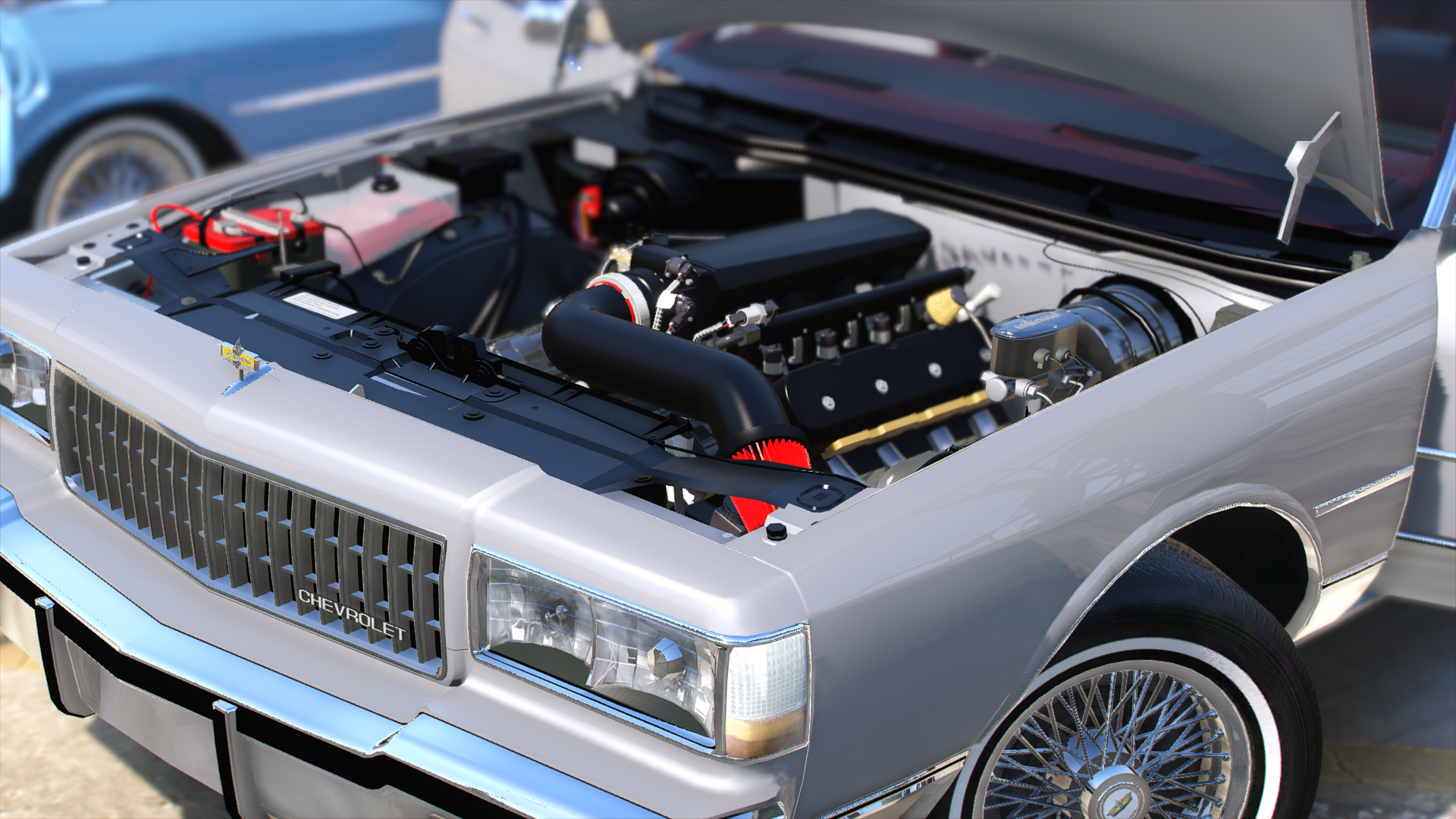 1989 Box Chevy Brougham QuarterTop