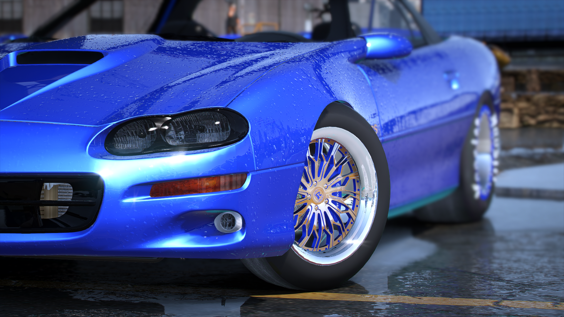 Drag F-Body Camaro on Ruccis