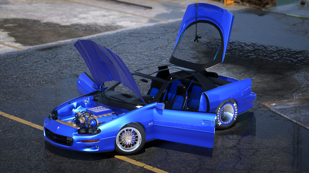 Drag F-Body Camaro on Ruccis