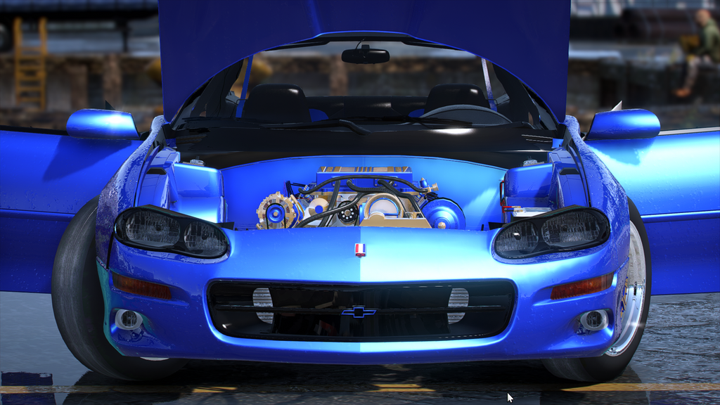 Drag F-Body Camaro on Ruccis