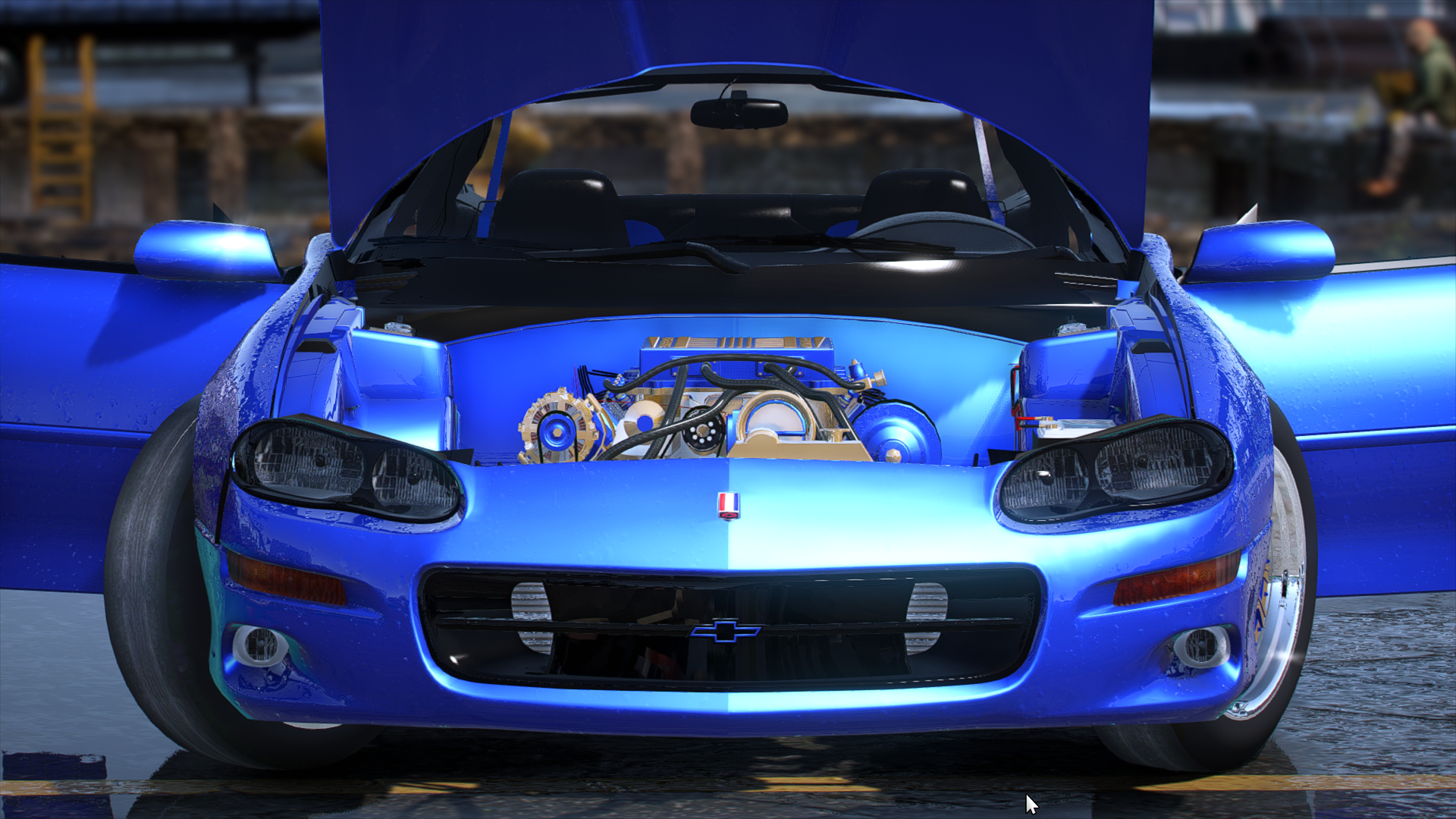 Drag F-Body Camaro on Ruccis