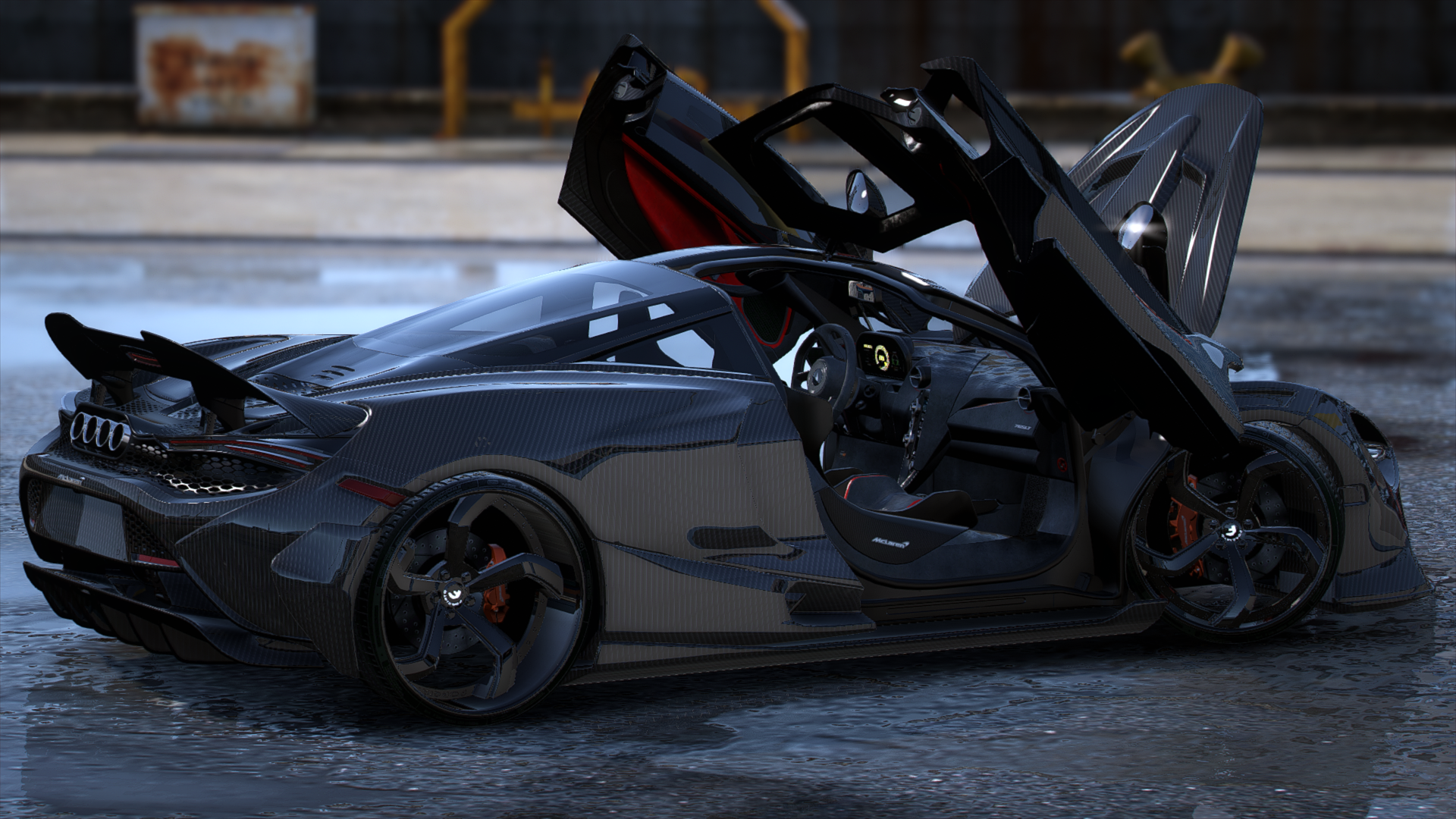 CJ on 32s Full Carbon Mclaren 765LT