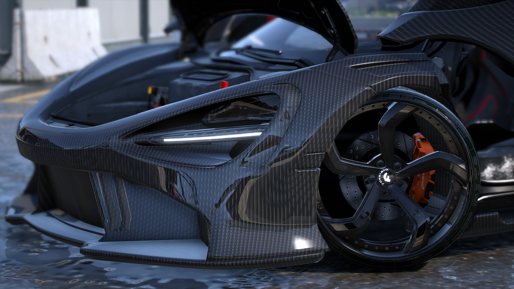 CJ on 32s Full Carbon Mclaren 765LT