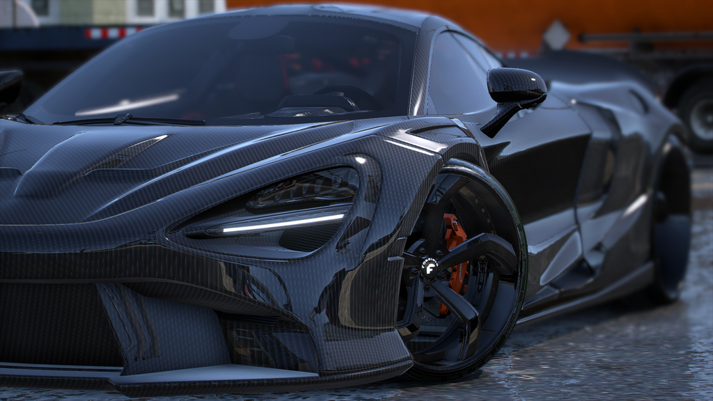 CJ on 32s Full Carbon Mclaren 765LT