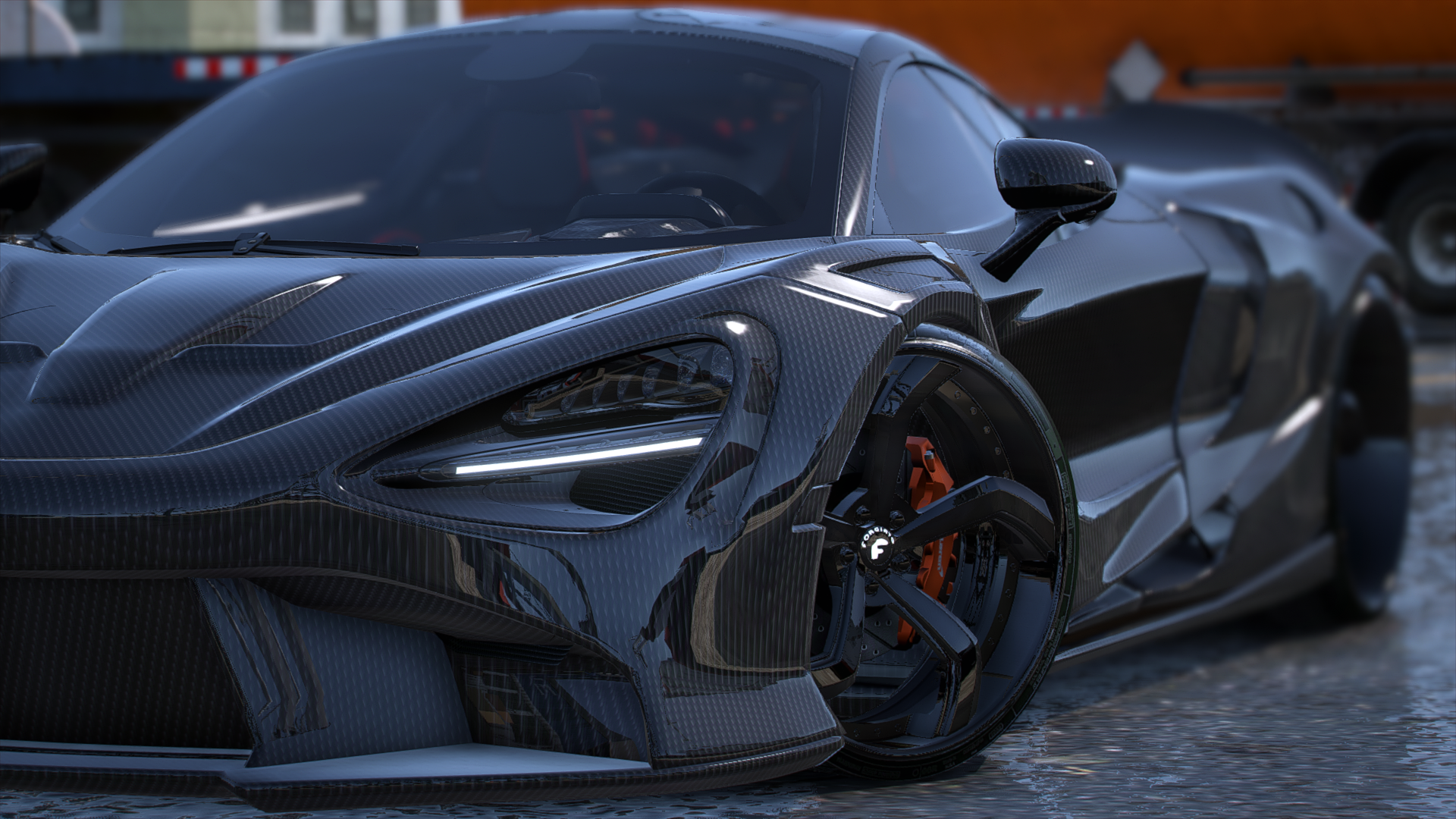CJ on 32s Full Carbon Mclaren 765LT