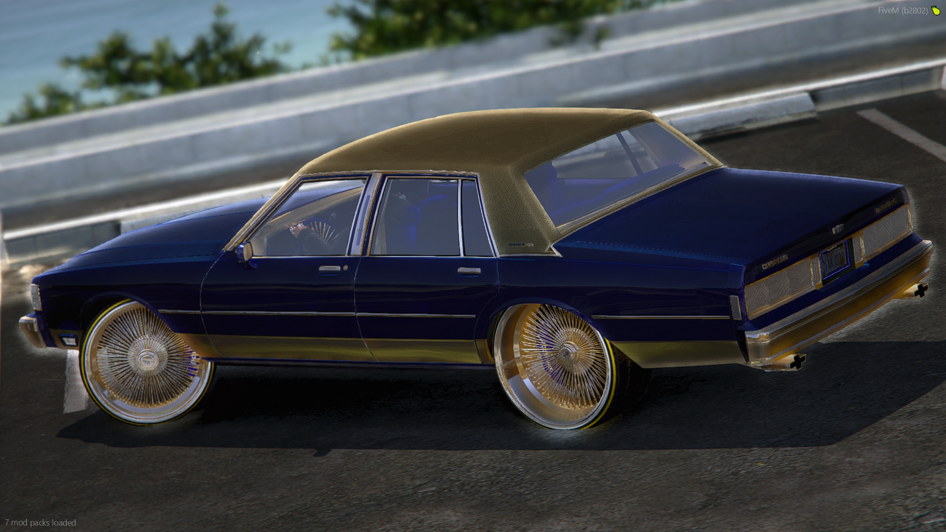 1986 Full Top Box Chevy on Spokes