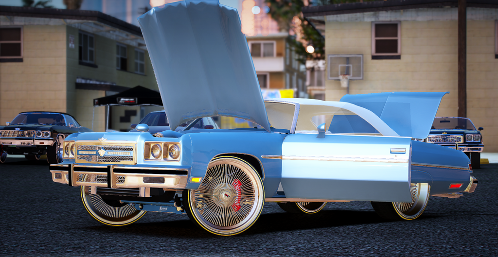 1975 Caprice Vert on Spokes