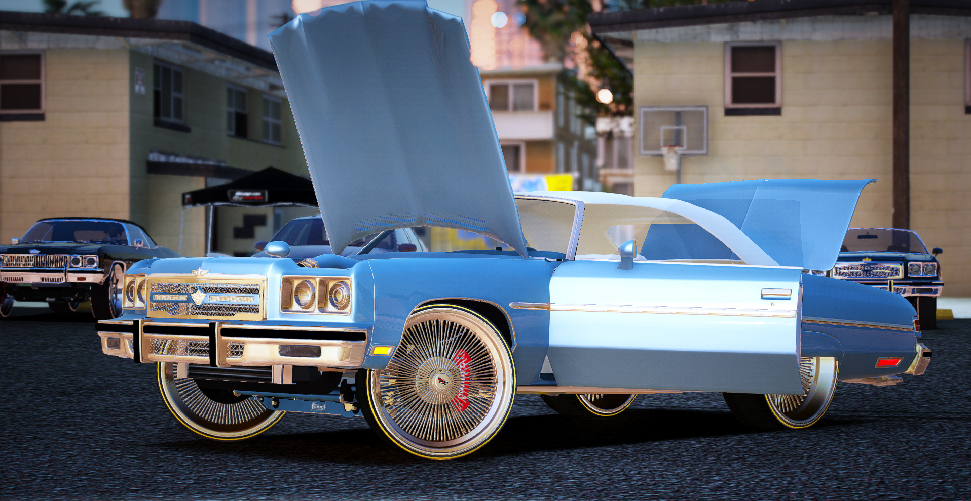 1975 Caprice Vert on Spokes