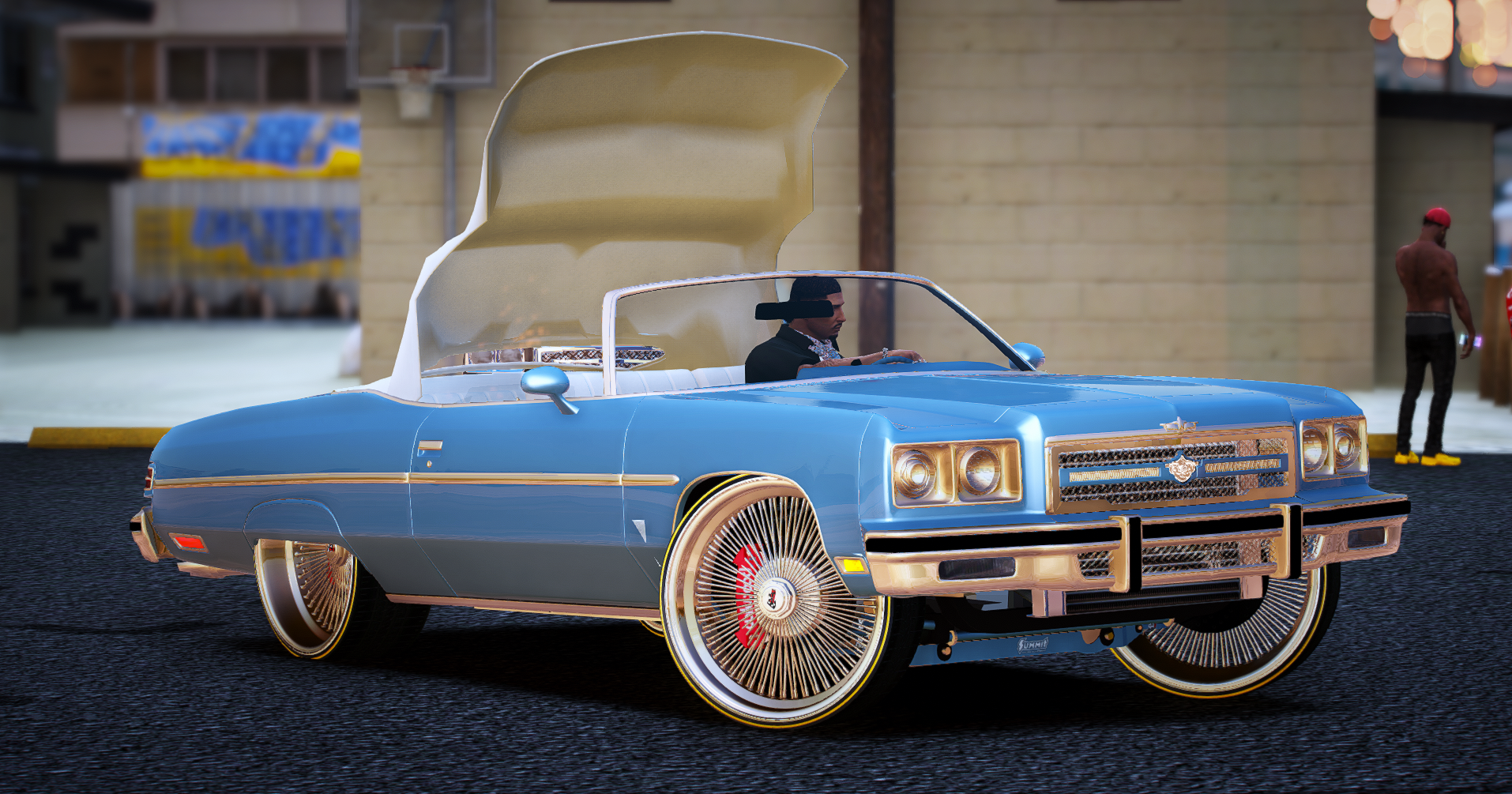 1975 Caprice Vert on Spokes