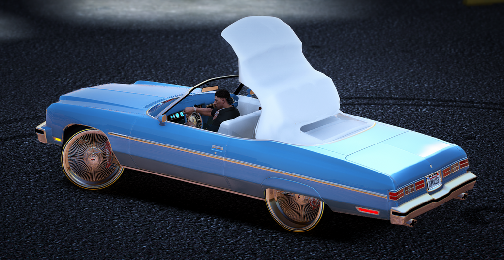 1975 Caprice Vert on Spokes