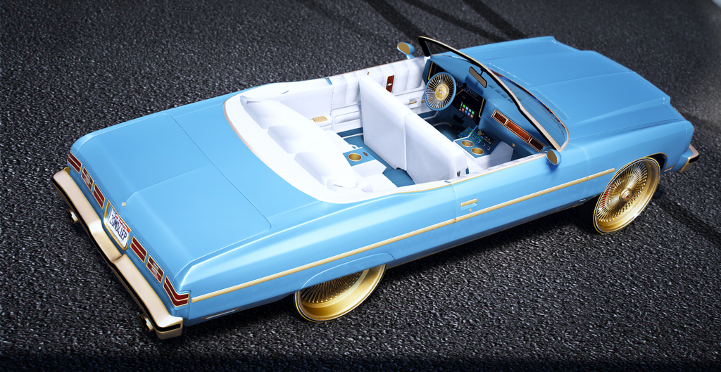 1975 Caprice Vert on Spokes