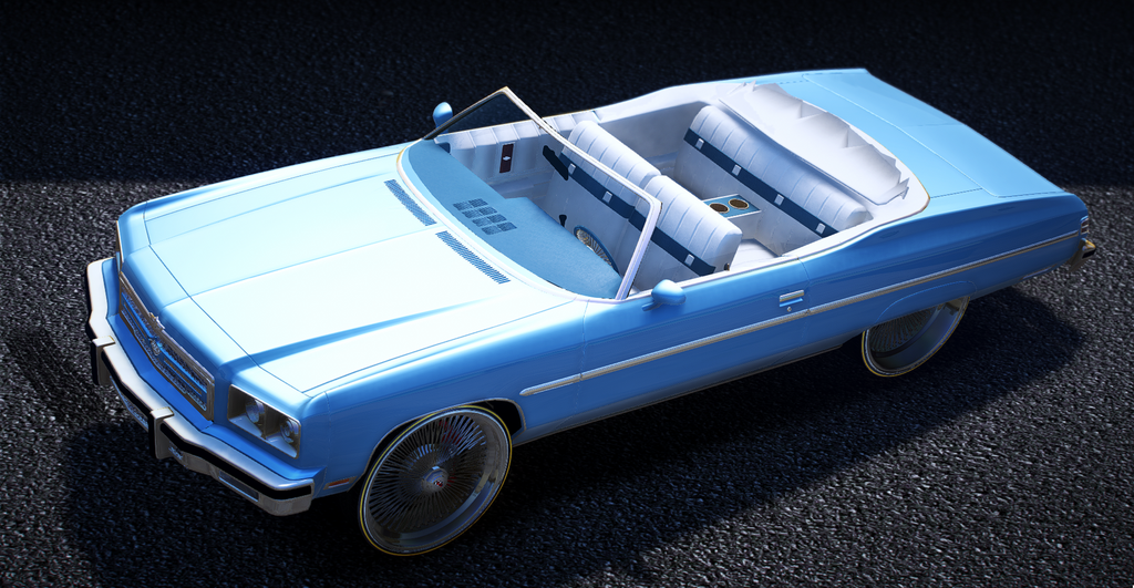 1975 Caprice Vert on Spokes