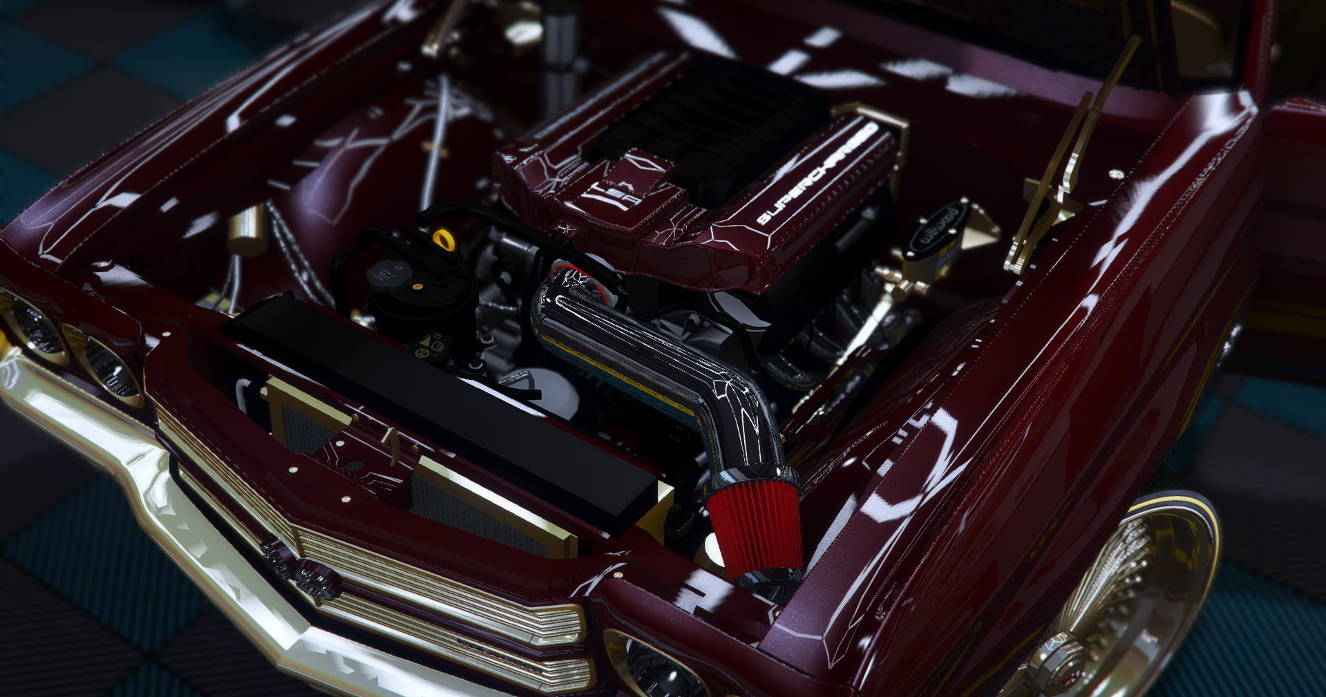 1970 Chevelle on Spokes