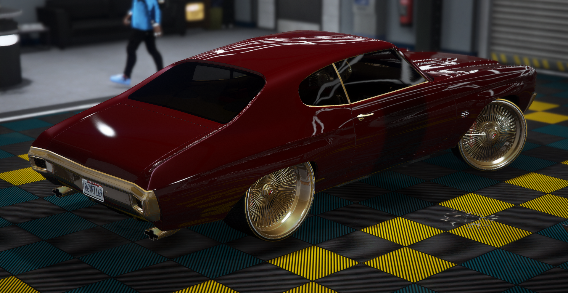 1970 Chevelle on Spokes