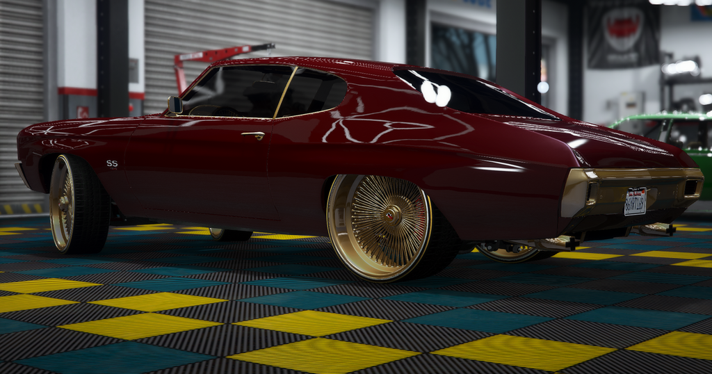 1970 Chevelle on Spokes